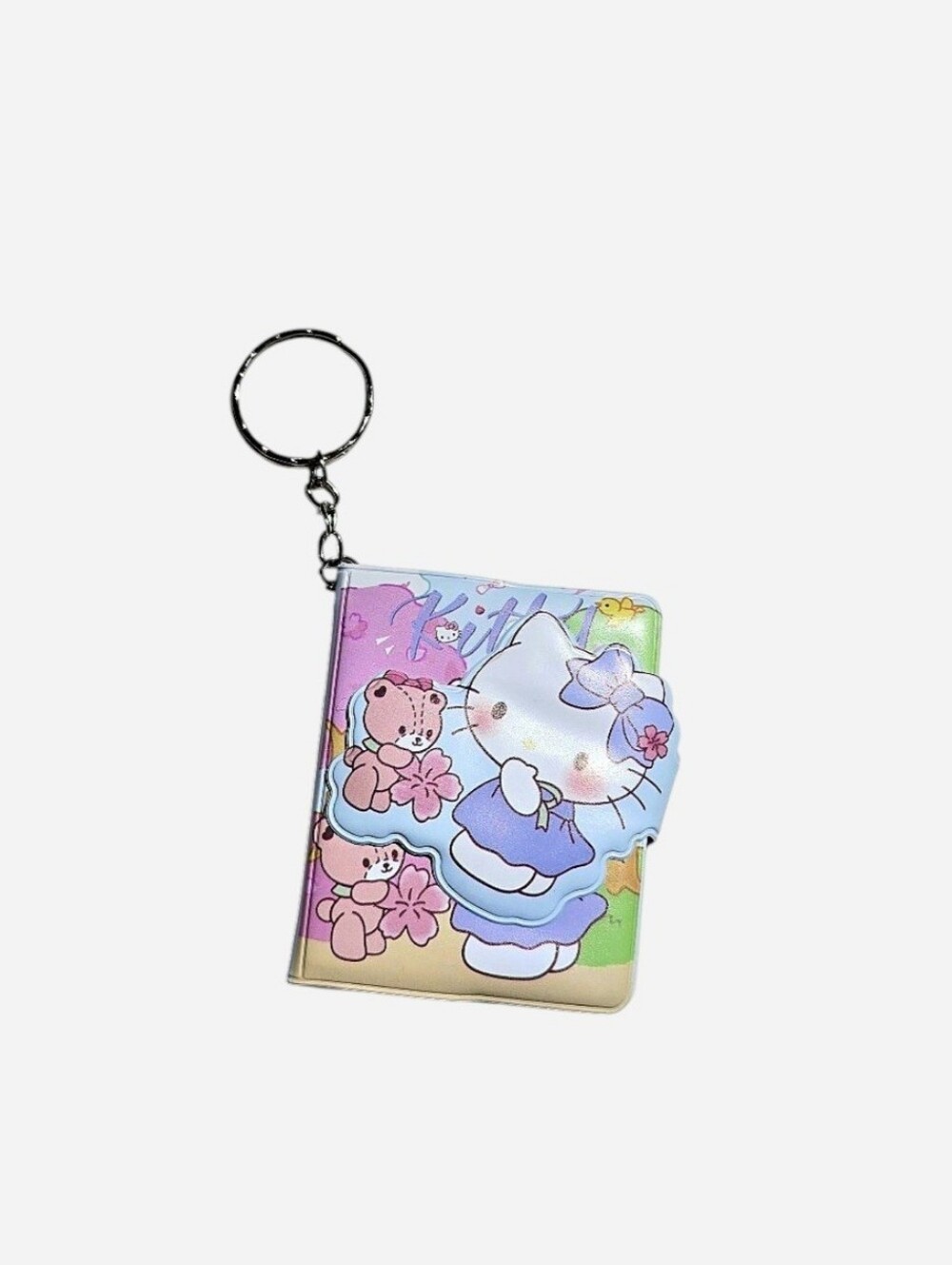 Hello Kitty Kawaii Mini Notebook Keychain NEW